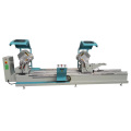 Aluminum frame double head cutting saw machine